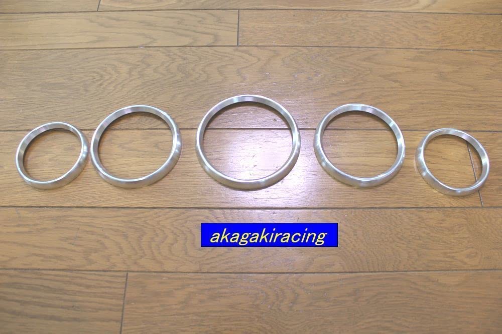 ポルシェ 993,964用アルミ製メーターリング 5個セット ポルシェ 993,964用アルミ製メーターリング 5個セット Amazon.co.jp